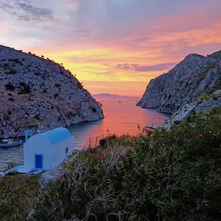 Willa Four View House In Kalymnos Κάθε Μπαλκόνι Έχει Άλλη Θέα Vathis Zewnętrze zdjęcie